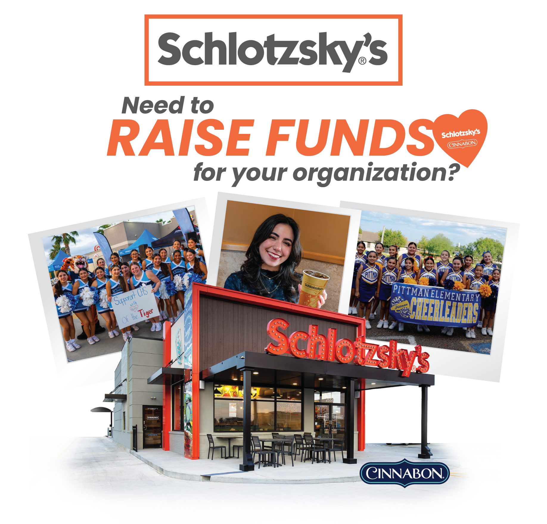 Schlotzsky's fundraising night program